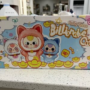 Baby Three Billionaire Cat Figurines